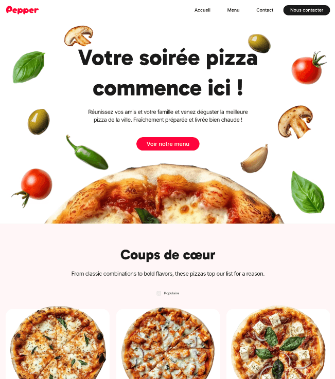 Pepper – pizzeria